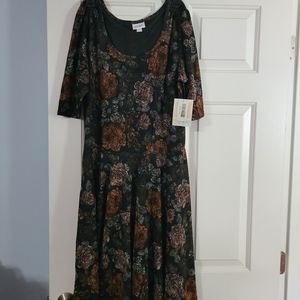 New with tags LuLaRoe Nicole styled floral dress.